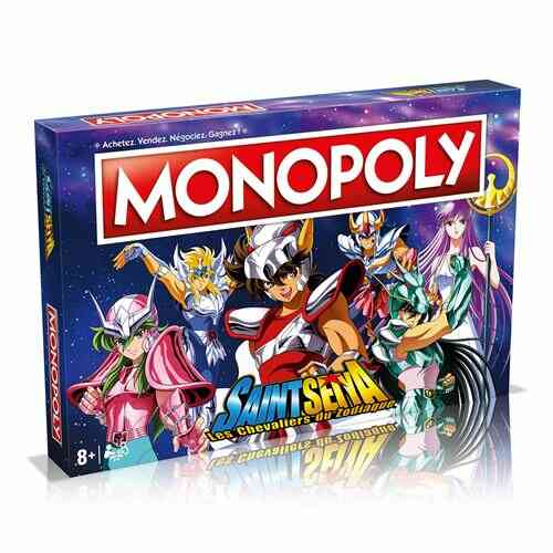 Autres jeux créatifs Monopoly Jeu de société monopoly saint seiya exclusivité fnac 1