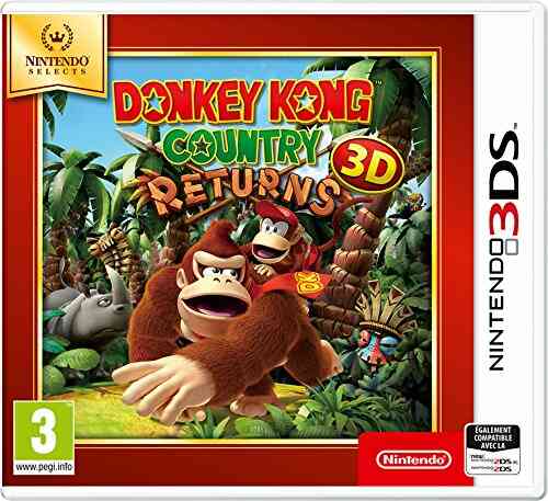 Jeux 3DS / 2DS Nintendo Donkey kong country returns 3ds jeu nintendo selects 1