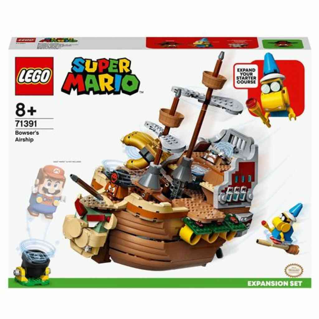 Lego Lego Lego 71391 - super mario ensemble dextension la forteresse volante de bowser 12
