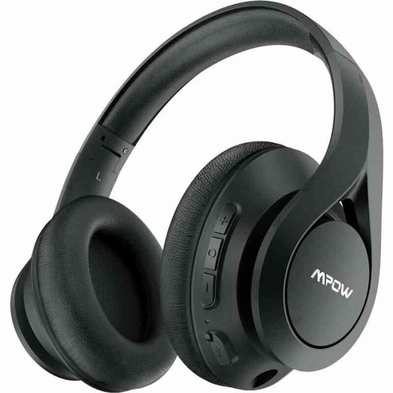 Mpow 059 Pro – Casque Audio Bluetooth 5.0 sans fil – Écouteurs avec Micro  Intégré CVC 6.0- Autonomie 60h – Google Assistant – Noir