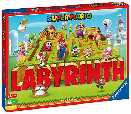 Jeu de société Ravensburger Labyrinthe Super Mario