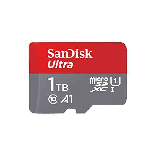 SanDisk Ultra - Carte mémoire flash (adaptateur microSDXC vers SD inclus(e)) - 1 To - A1 / UHS Class 1 / Class10 - microSDXC UHS-I
