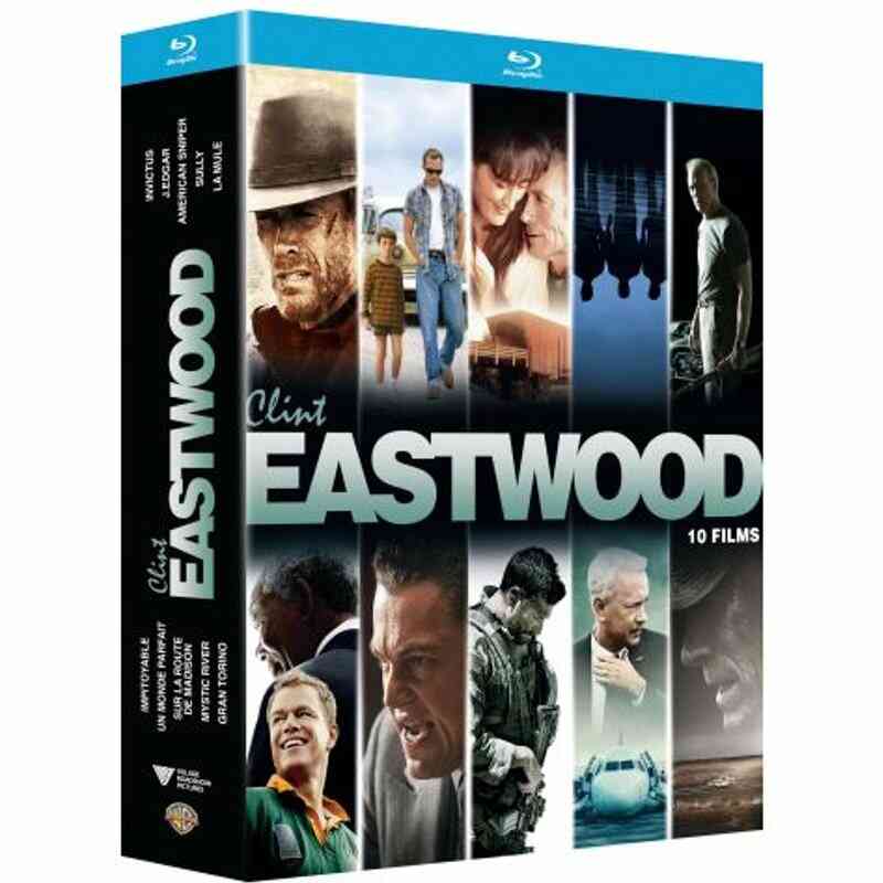 Coffret Clint Eastwood 10 Films Blu-ray