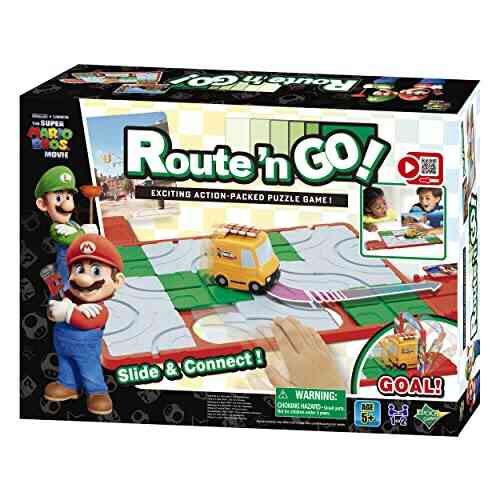 The Super Mario Bros. Movie 7465 Route 'n GO! - Jeu d'ambiance