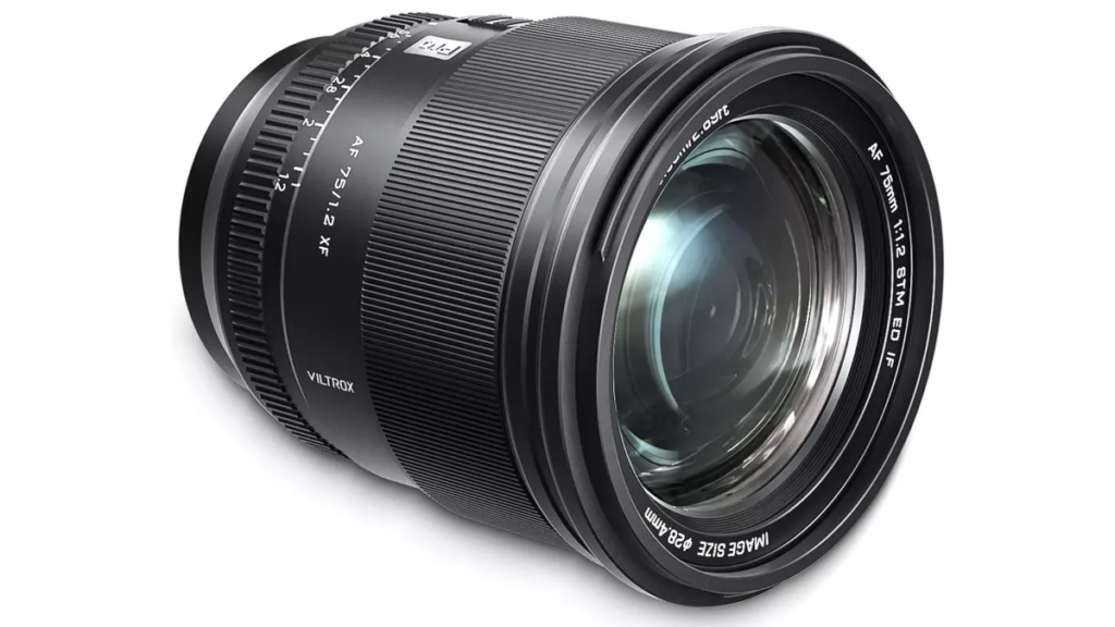 Viltrox 75mm f/1.2 AF : Une focale téléobjectif inhabituelle avec montures Sony E et Nikon Z DX