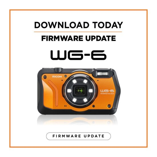Ricoh publie de nouvelles mises à jour du firmware pour les appareils photo WG-6, G900 et G900SE