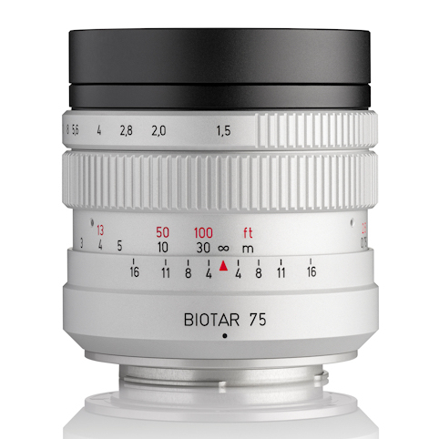 Le nouvel objectif Meyer Optik Görlitz Biotar 75 f/1.5 II amélioré pour monture Leica M et L est maintenant disponible