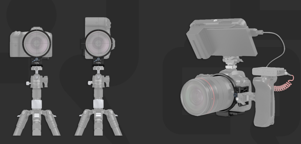 SmallRig dévoile un kit de plaque de montage rotative pour Canon EOS R5/R6 Series